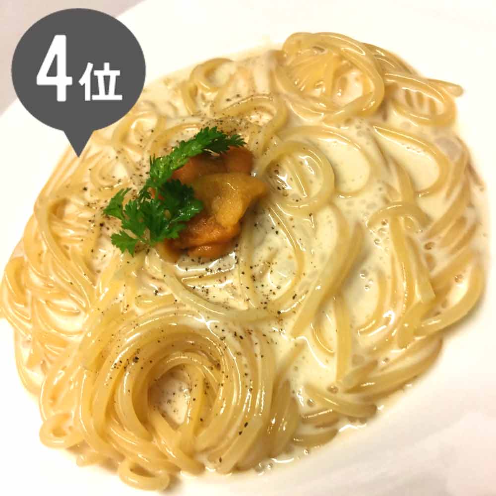 ウニのクリームパスタ